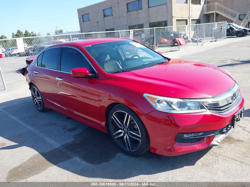 1HGCR2F56HA048787 2017 HONDA ACCORD - Image 1