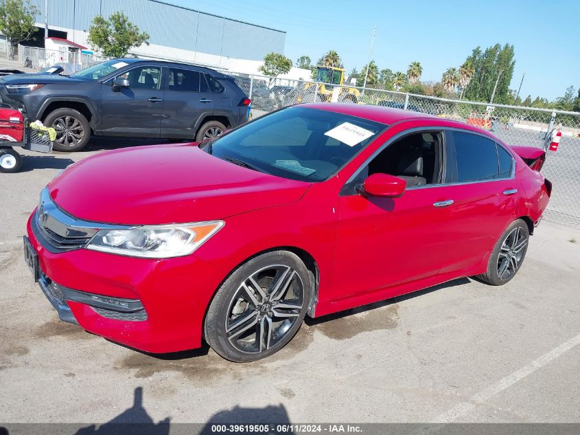 1HGCR2F56HA048787 2017 HONDA ACCORD - Image 2