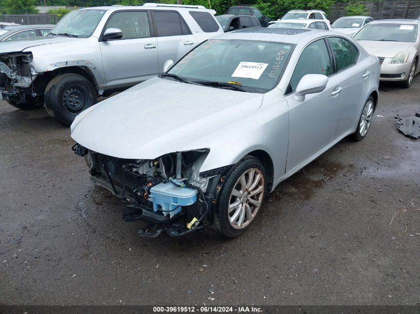 2007 Lexus Is 250 VIN: JTHCK262275010813 Lot: 39619512