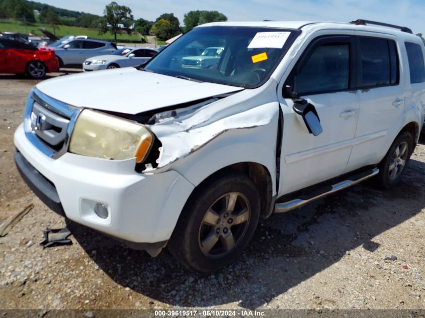 2009 Honda Pilot Ex VIN: 5FNYF48459B029749 Lot: 39619517