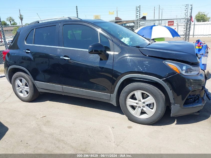 2018 Chevrolet Trax Lt VIN: 3GNCJLSB6JL375235 Lot: 39619529