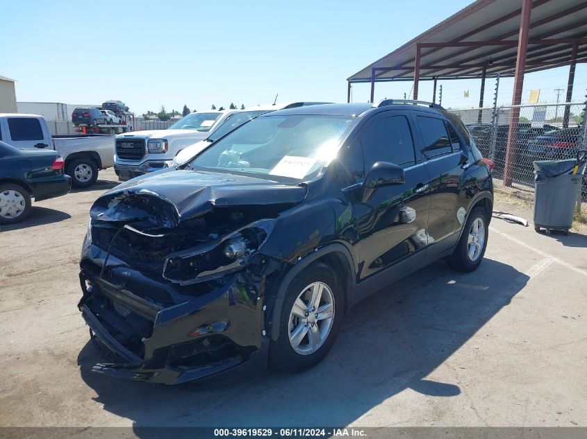 2018 Chevrolet Trax Lt VIN: 3GNCJLSB6JL375235 Lot: 39619529