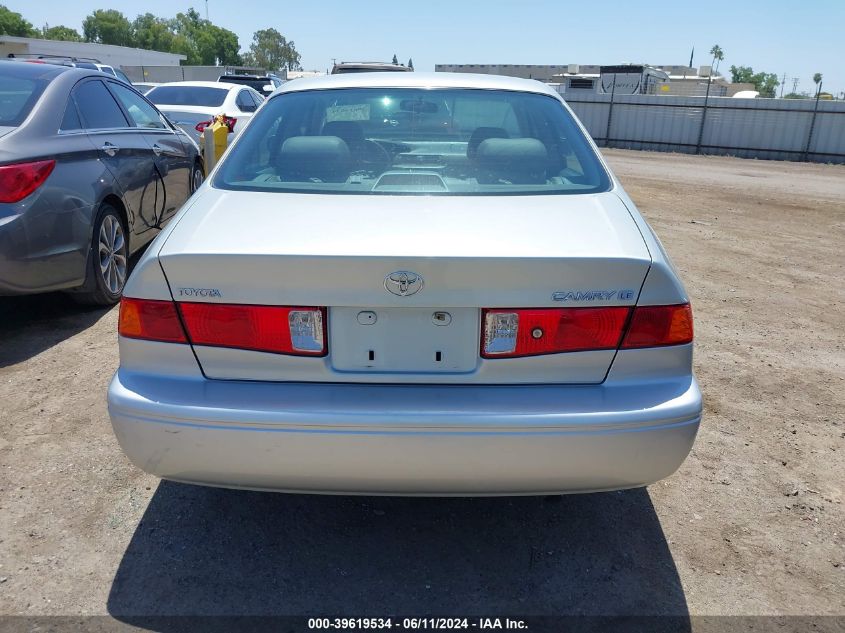 2000 Toyota Camry Le VIN: JT2BG22K8Y0459974 Lot: 39619534