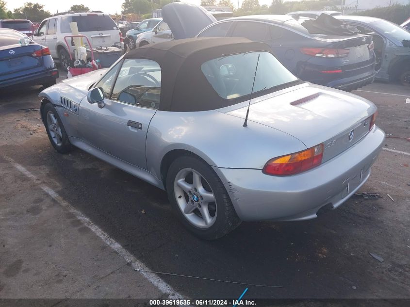 1998 BMW Z3 2.8 VIN: 4USCJ3334WLG20243 Lot: 39619535