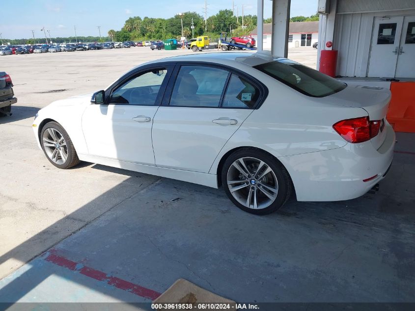 2015 BMW 328I VIN: WBA3A5G52FNS85415 Lot: 39619538