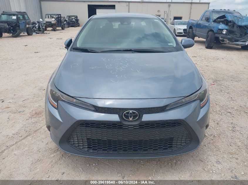 2022 Toyota Corolla Le VIN: 5YFEPMAE6NP314543 Lot: 39619540