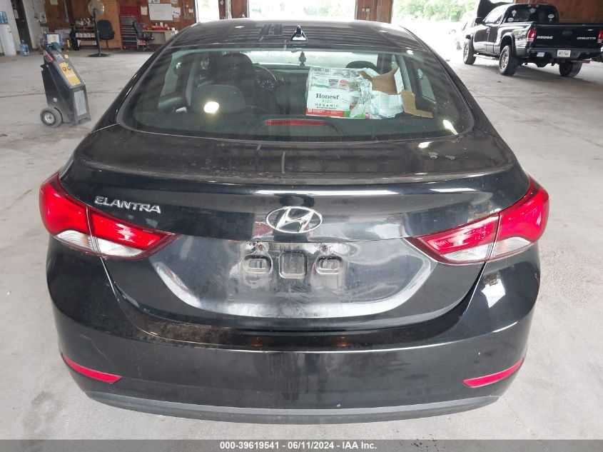 VIN 5NPDH4AE1GH799375 2016 Hyundai Elantra, Value E... no.16