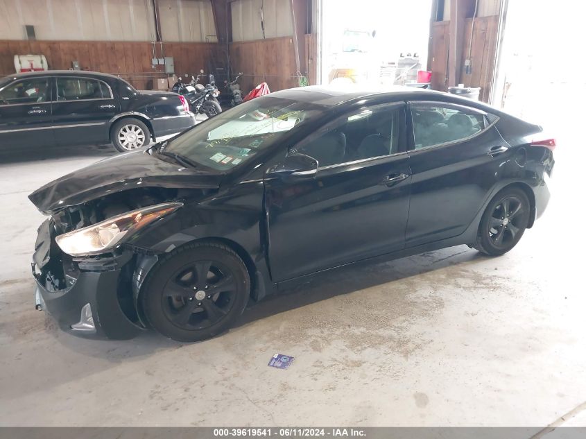 VIN 5NPDH4AE1GH799375 2016 Hyundai Elantra, Value E... no.2