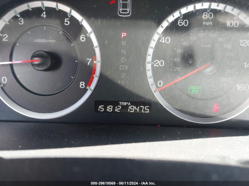 2009 Honda Accord 2.4 Lx-P VIN: 1HGCP26429A067867 Lot: 39619569