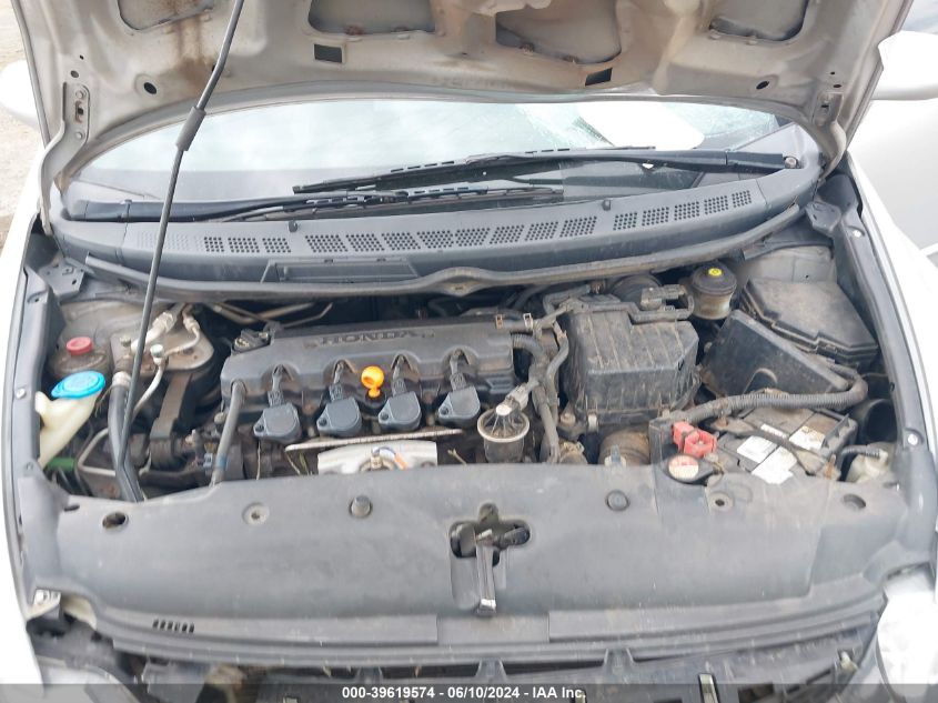 2009 Honda Civic Lx VIN: 2HGFA16549H544821 Lot: 39619574