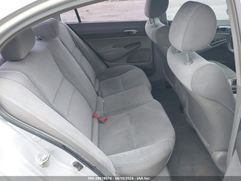 2009 Honda Civic Lx VIN: 2HGFA16549H544821 Lot: 39619574