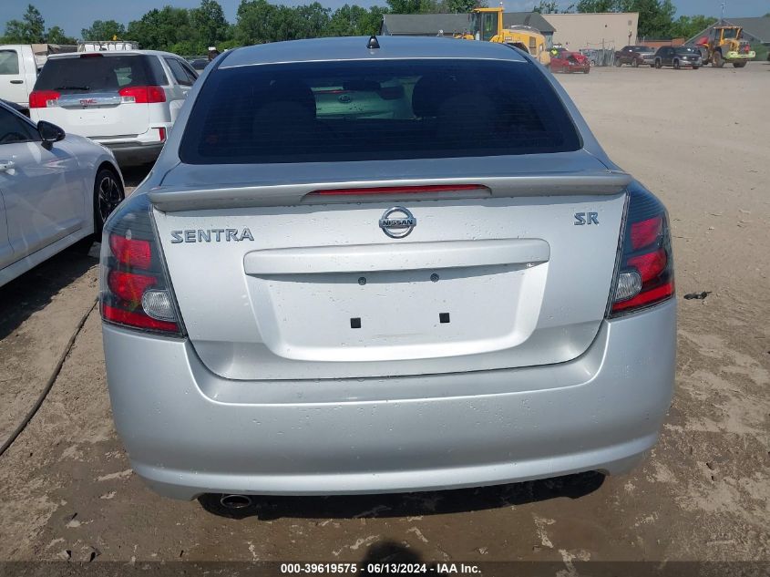 2011 Nissan Sentra 2.0Sr VIN: 3N1AB6AP5BL641845 Lot: 39619575