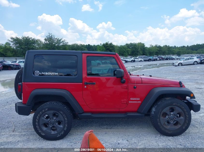 2010 Jeep Wrangler Sport VIN: 1J4AA2D14AL118899 Lot: 39619581