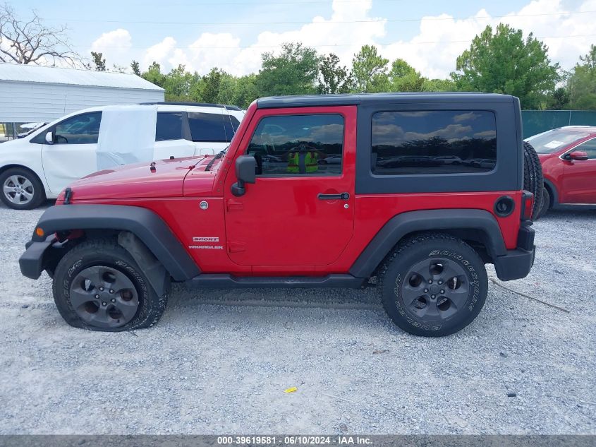 2010 Jeep Wrangler Sport VIN: 1J4AA2D14AL118899 Lot: 39619581