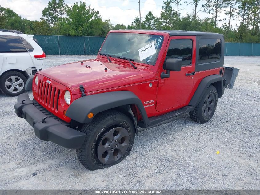 2010 Jeep Wrangler Sport VIN: 1J4AA2D14AL118899 Lot: 39619581