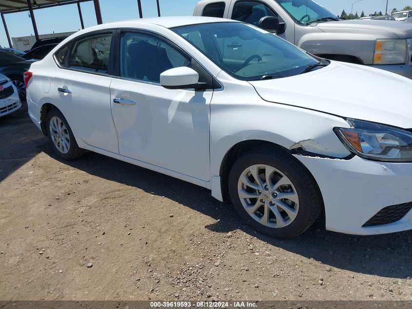 2018 Nissan Sentra Sv VIN: 3N1AB7AP8JL630830 Lot: 39619593