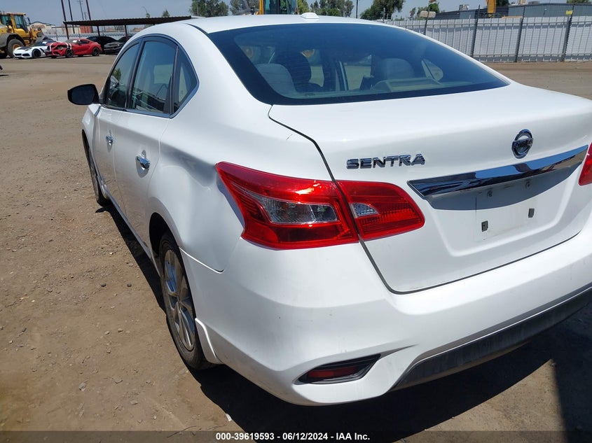 2018 Nissan Sentra Sv VIN: 3N1AB7AP8JL630830 Lot: 39619593