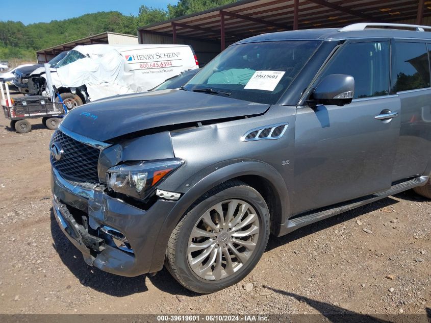 2017 Infiniti Qx80 VIN: JN8AZ2NF6H9646545 Lot: 39619601