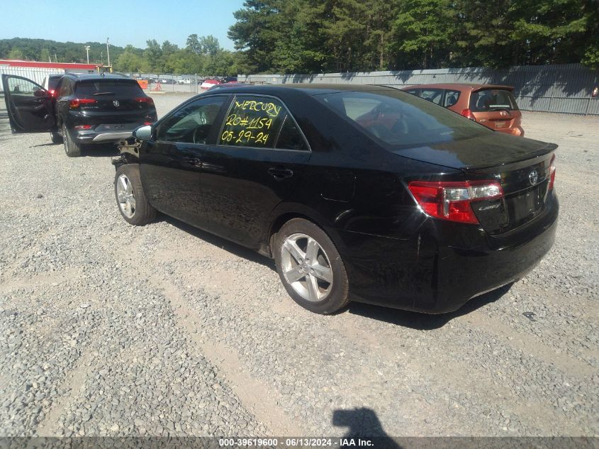 2014 Toyota Camry Se VIN: 4T1BF1FK2EU834675 Lot: 39619600