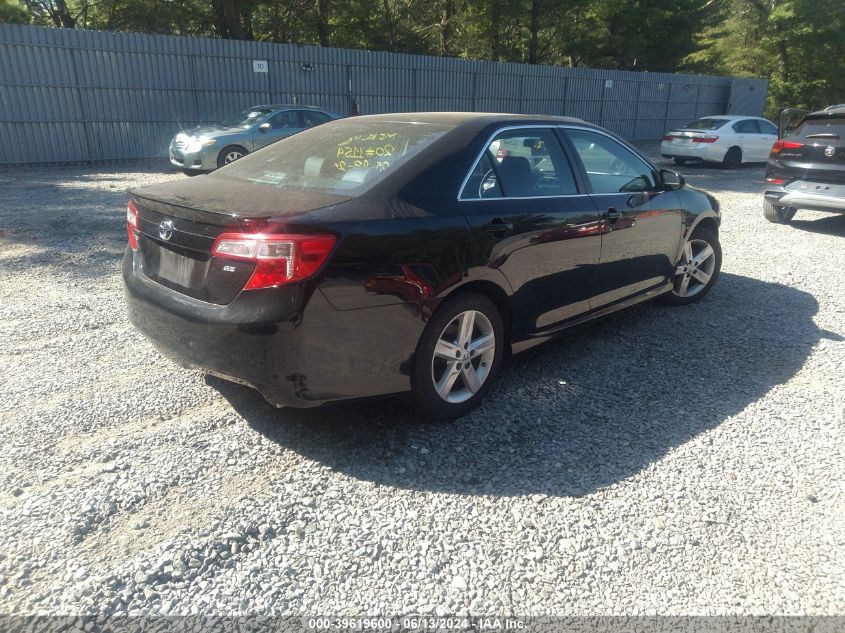 2014 Toyota Camry Se VIN: 4T1BF1FK2EU834675 Lot: 39619600