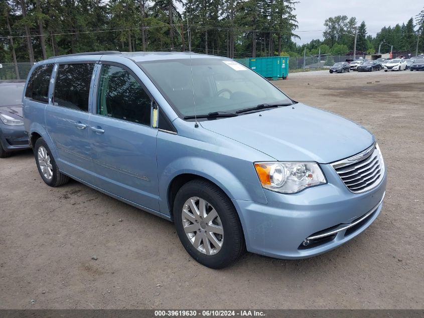 2013 Chrysler Town & Country Touring VIN: 2C4RC1BG2DR653780 Lot: 39619630