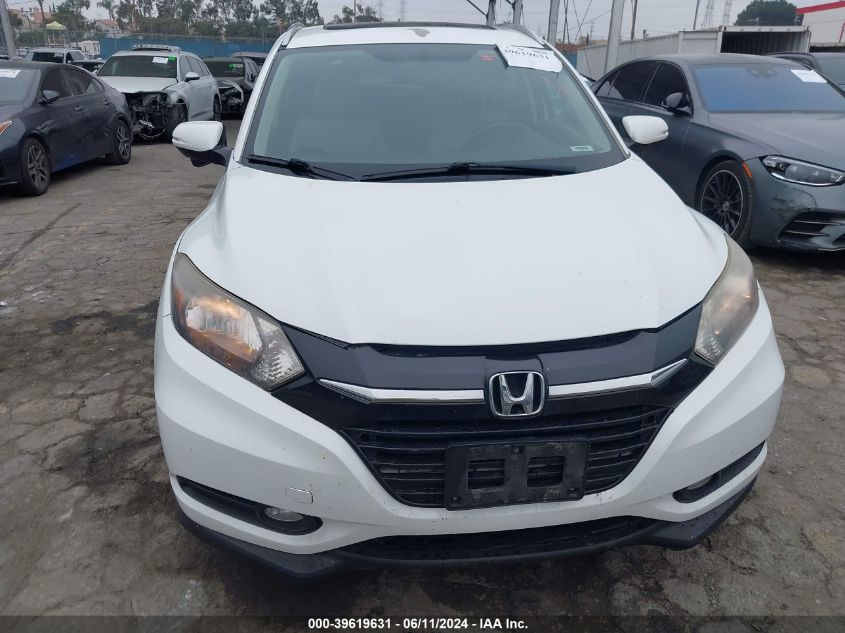 2017 Honda Hr-V Ex-L VIN: 3CZRU5H70HM723991 Lot: 39619631