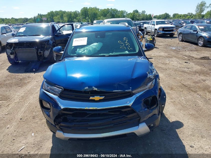 2021 Chevrolet Trailblazer Fwd Lt VIN: KL79MPSL3MB100466 Lot: 39619643