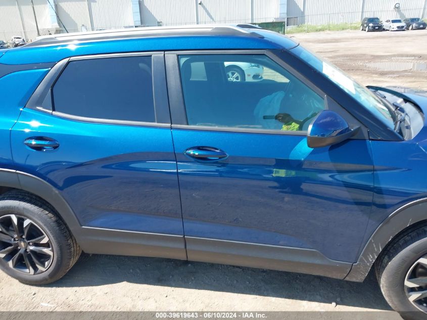 2021 Chevrolet Trailblazer Fwd Lt VIN: KL79MPSL3MB100466 Lot: 39619643