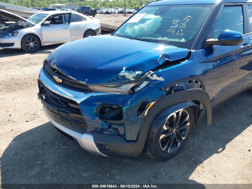 2021 Chevrolet Trailblazer Fwd Lt VIN: KL79MPSL3MB100466 Lot: 39619643
