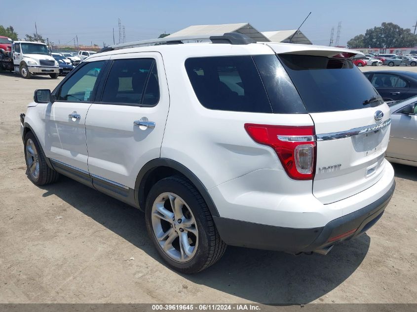 2013 Ford Explorer Limited VIN: 1FM5K8F85DGC07648 Lot: 39619645