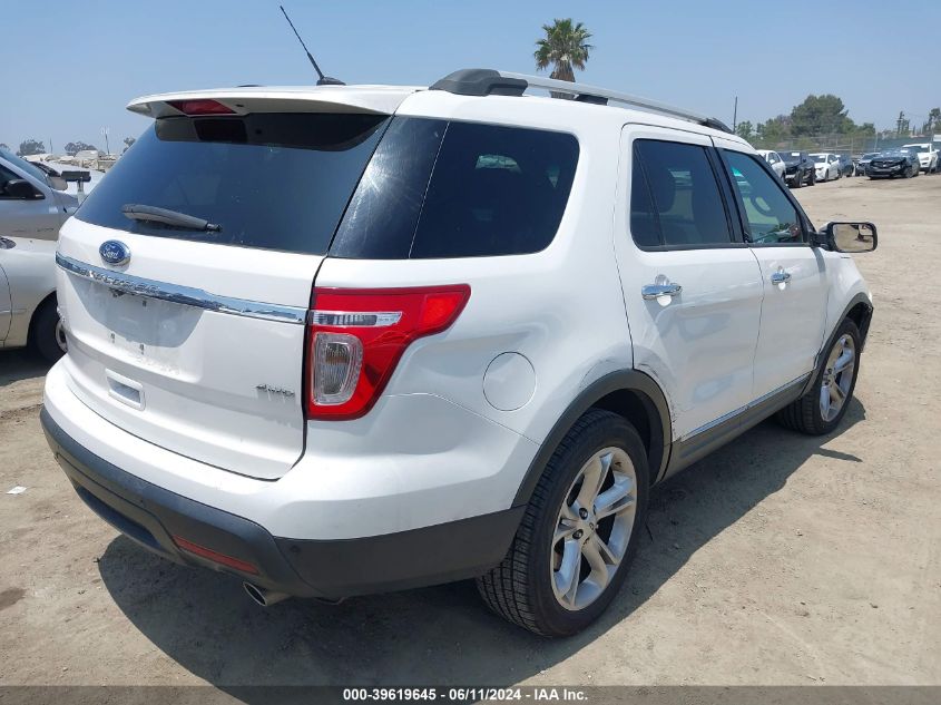 2013 Ford Explorer Limited VIN: 1FM5K8F85DGC07648 Lot: 39619645