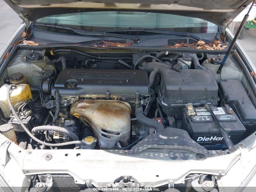 2004 Toyota Camry Le VIN: 4T1BE32K84U855419 Lot: 39619649