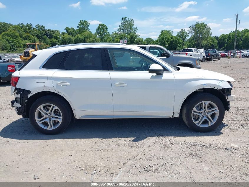 2019 Audi Q5 45 Premium VIN: WA1ANAFY6K2083346 Lot: 39619669