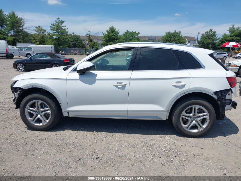 2019 Audi Q5 45 Premium VIN: WA1ANAFY6K2083346 Lot: 39619669