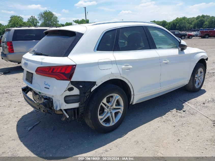 2019 Audi Q5 45 Premium VIN: WA1ANAFY6K2083346 Lot: 39619669