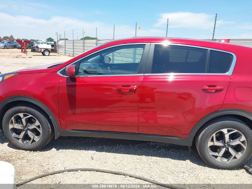 2022 Kia Sportage Lx VIN: KNDPM3AC9N7027936 Lot: 39619676