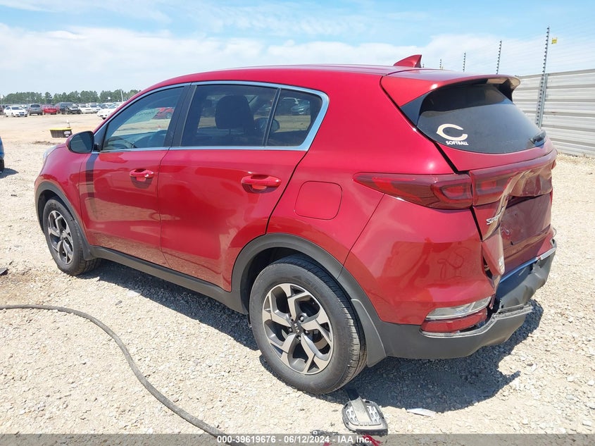 VIN KNDPM3AC9N7027936 2022 KIA SPORTAGE LX