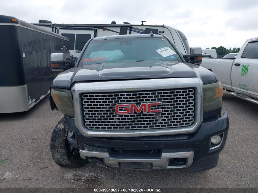 2015 GMC Sierra 2500Hd Denali VIN: 1GT120E81FF637479 Lot: 39619697