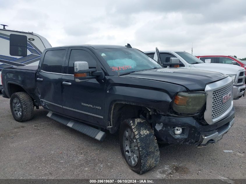 2015 GMC Sierra 2500Hd Denali VIN: 1GT120E81FF637479 Lot: 39619697