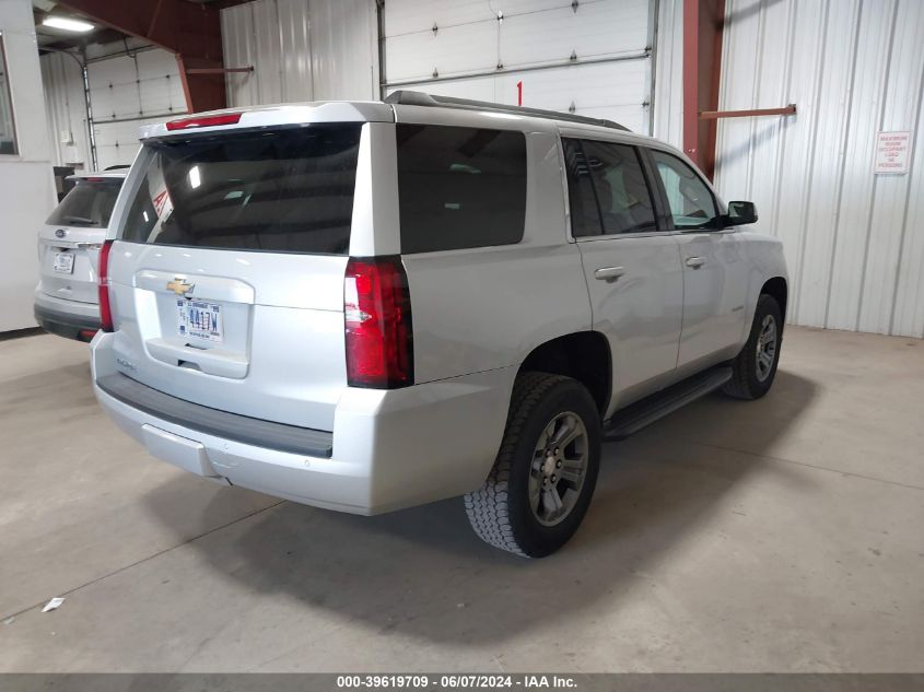 2020 Chevrolet Tahoe 4Wd Ls VIN: 1GNSKAEC6LR118783 Lot: 39619709