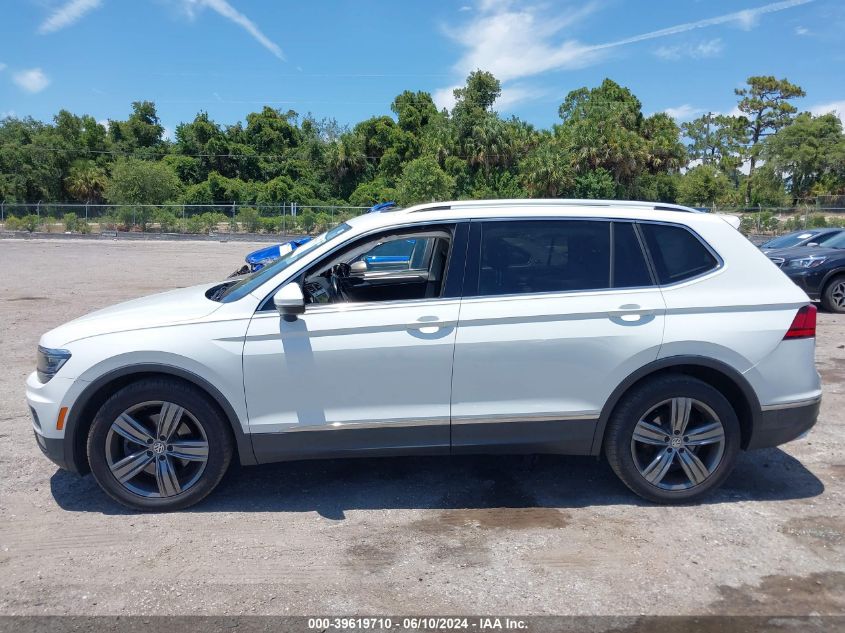 2018 Volkswagen Tiguan 2.0T Sel Premium VIN: 3VV5B7AX0JM004408 Lot: 39619710