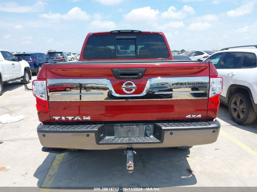 2018 Nissan Titan Platinum Reserve VIN: 1N6AA1E59JN546843 Lot: 39619712