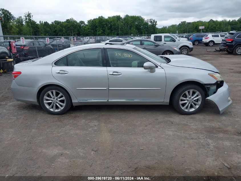 2011 Lexus Es 350 VIN: JTHBK1EG0B2416327 Lot: 39619720