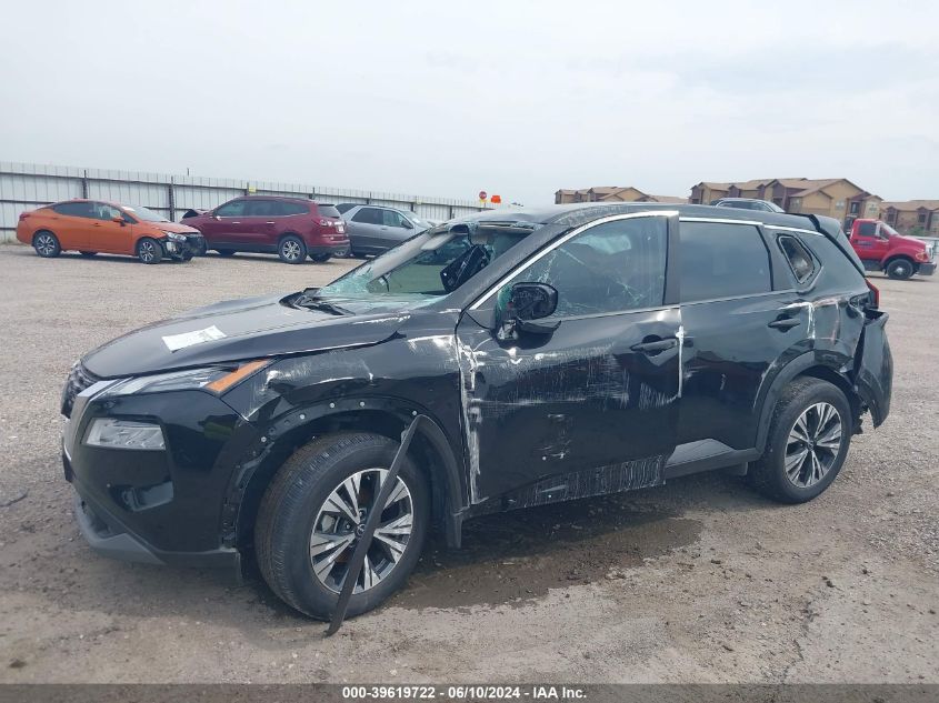 2023 Nissan Rogue Sv Fwd VIN: 5N1BT3BA2PC822567 Lot: 39619722