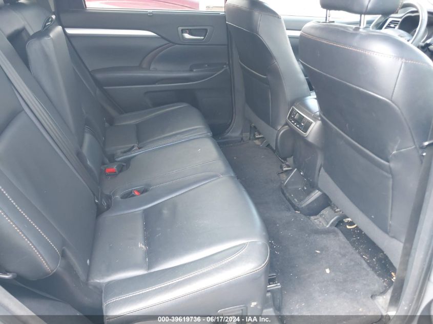 2016 Toyota Highlander Xle V6 VIN: 5TDJKRFH5GS300480 Lot: 39619736