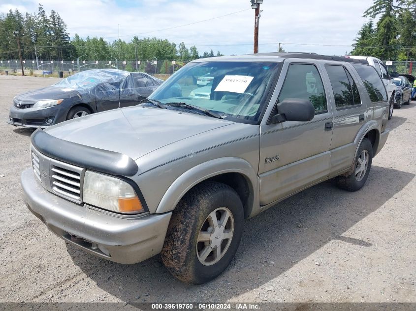 1999 Oldsmobile Bravada VIN: 1GHDT13W0X2720955 Lot: 39619750