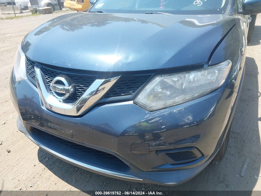 2016 Nissan Rogue Sv VIN: KNMAT2MVXGP605853 Lot: 39619762