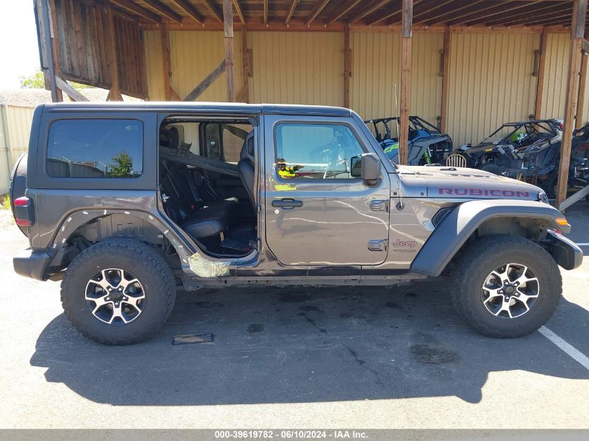 2021 Jeep Wrangler Unlimited Rubicon 4X4 VIN: 1C4HJXFN3MW506999 Lot: 39619782