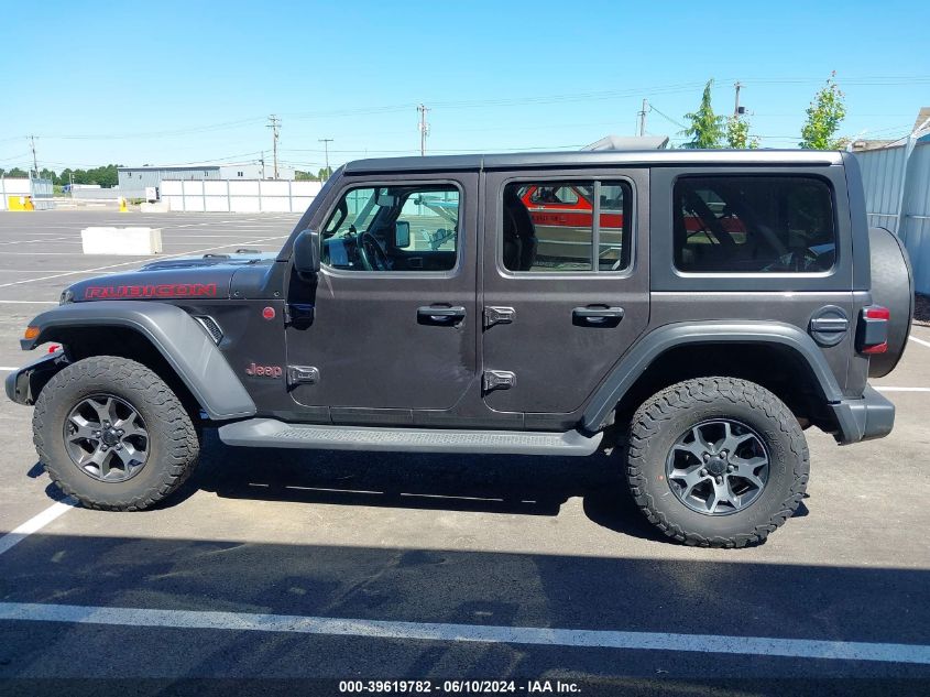2021 Jeep Wrangler Unlimited Rubicon 4X4 VIN: 1C4HJXFN3MW506999 Lot: 39619782