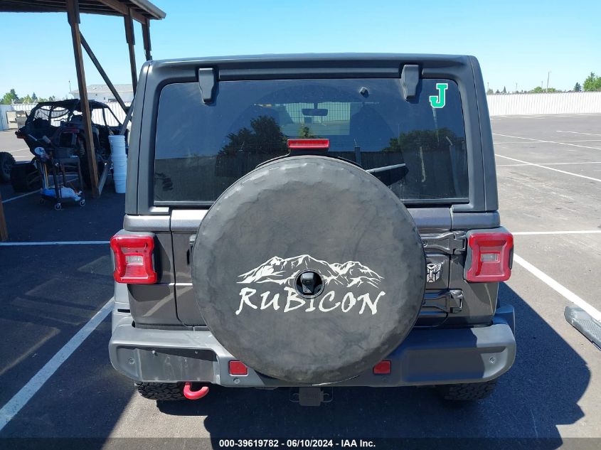 2021 Jeep Wrangler Unlimited Rubicon 4X4 VIN: 1C4HJXFN3MW506999 Lot: 39619782